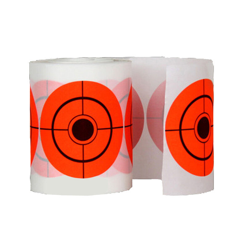 Adesivi Target da 2 "in 250 pezzi/rotolo adatti per tiro al bersaglio di pistola a pellet ad aria compressa e acciaio o plastica bb