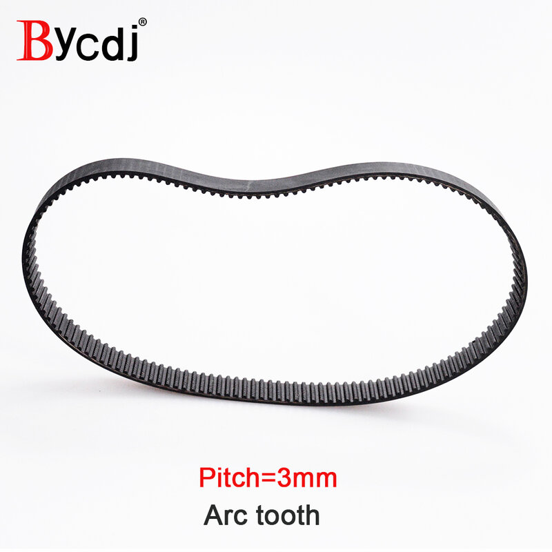 Arc HTD 3M Timing belt C=423 426 432 438 width 6-25mm Teeth141 142 144 146  HTD3M synchronous pulle 423-3M 426-3M 432-3M 438-3M