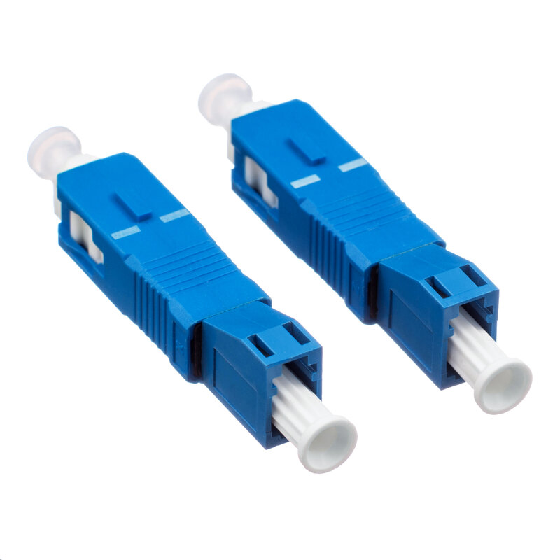 SC Male to LC Female Fiber Optic Adapter SC-LC Hybrid Optical Adaptor Insertion loss  less than 0.20db
