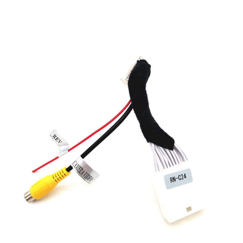 Kabel Adaptor Kamera Terbalik Tampilan Belakang 24 Pin untuk Sistem Renault MediaNav