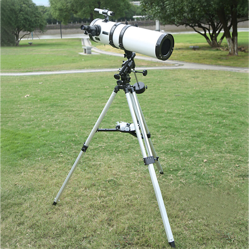 Telescopio astronómico profesional F750150EQ con soporte ecuatorial, trípode de aluminio para exteriores, telescopio astronómico reflectante