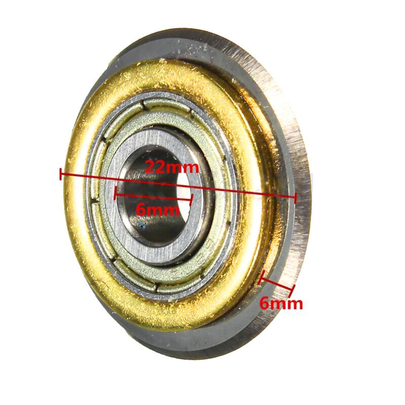 Rotary Bearing Wheel Replacement For Cutting Machine Manual Tile Ceramic Brick Cutter Accessories 22mm