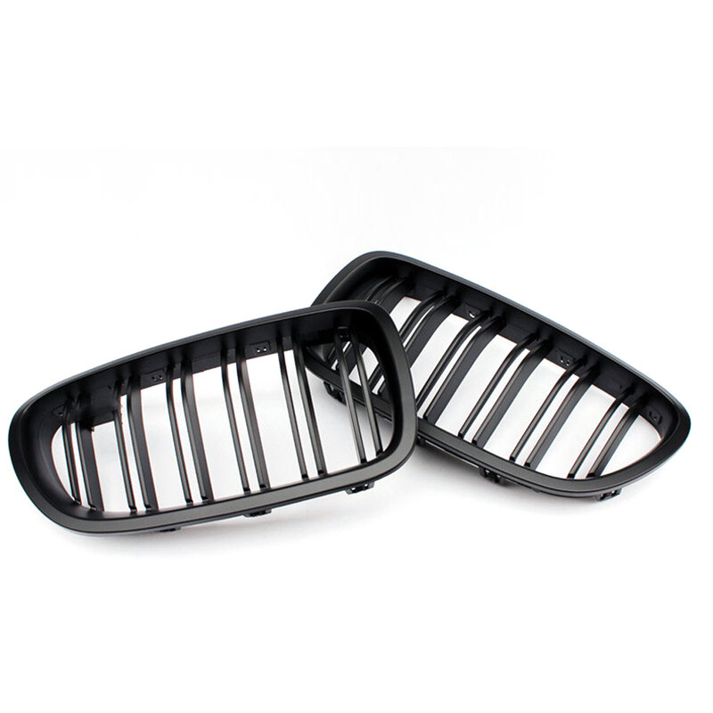 Автомобильная глянцевая черная решетка радиатора для BMW E81, E87, E82, E88, 128I, 130I, 135I, выбран 07-11, Двойные Решетки