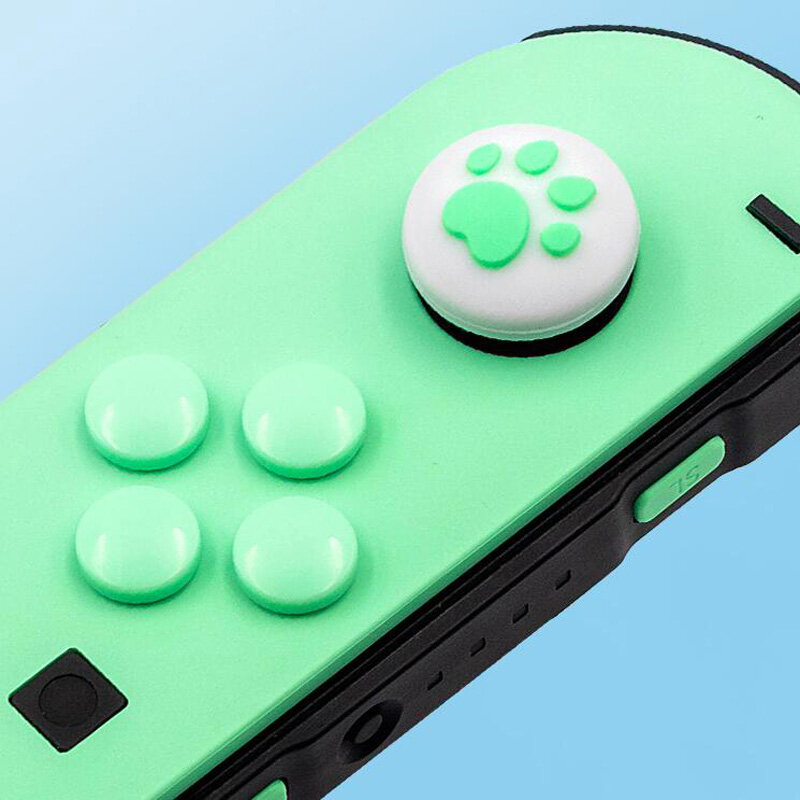 Chiave adesiva Joystick pulsante Thumb Stick Grip Cap Cover protettiva per Nintendo Switch oled Joy-Con Controller custodia colorata per la pelle