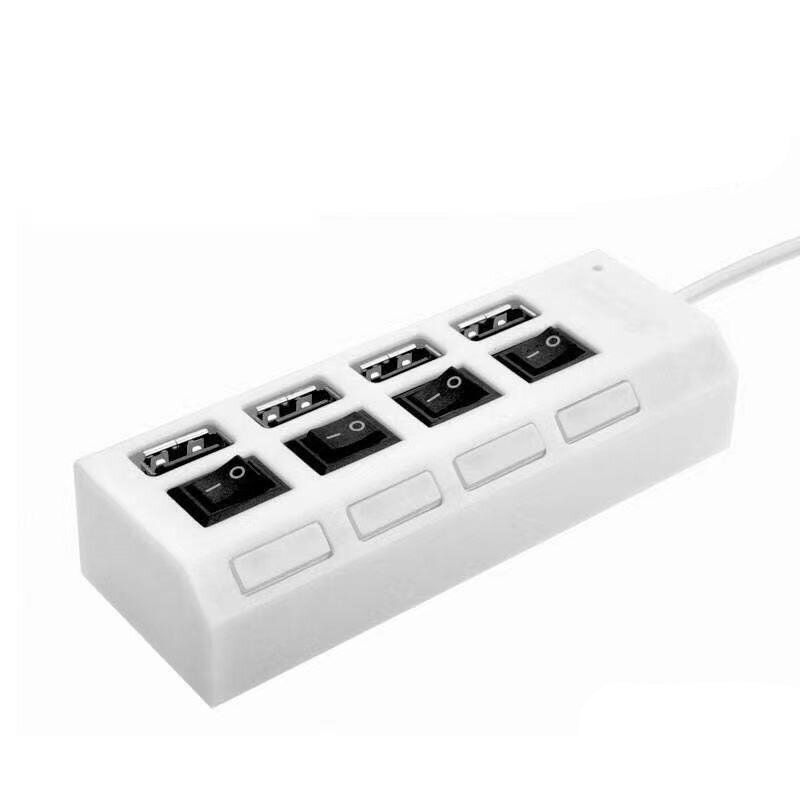 USB Hub Notebook Komputer U Disk Mouse Keyboard Splitter Multi-port Data Switch 50Cm Panjang Garis