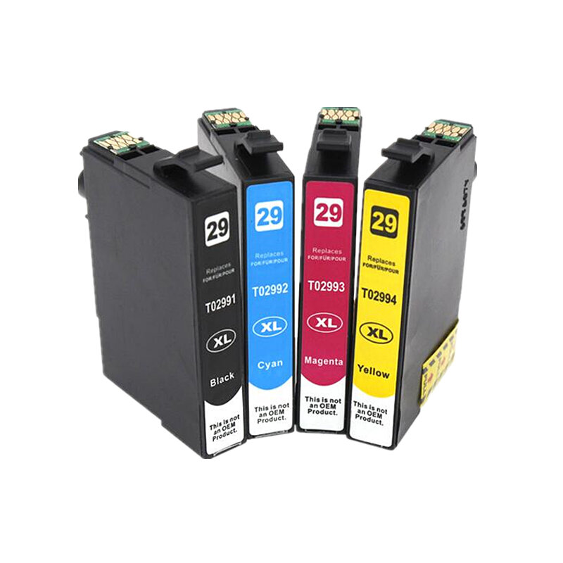 HTL-cartuchos de tinta para impresora Epson, recambio de tinta Compatible con 29XL, T2991XL, T2991, XP235, XP247, XP245, XP332, XP335, XP342, XP345, XP435, XP432, XP442