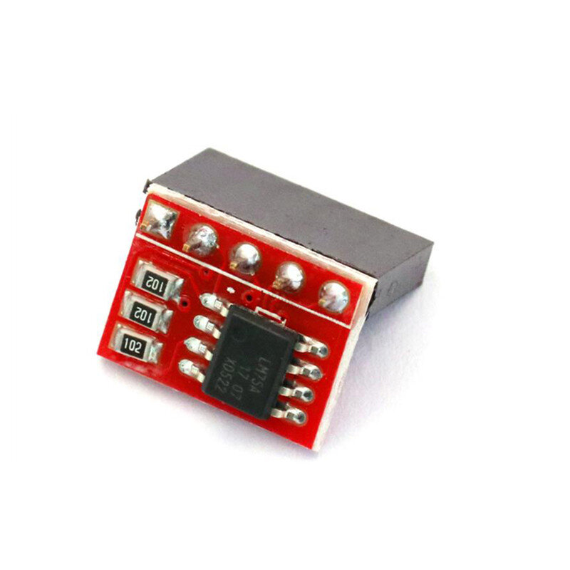 Lm75a sensor de temperatura de alta velocidade i2c interface de alta precisão módulo de placa de desenvolvimento de sensor de temperatura