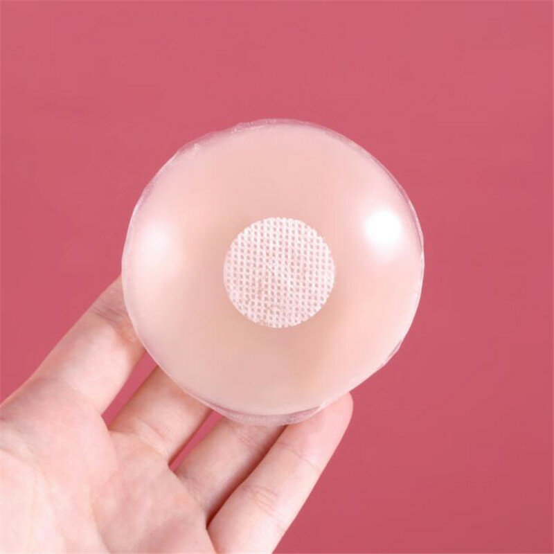 Reutilizável invisível auto adesivo silicone peito mamilo capa sutiã pasties almofada esteira pétala adesivos acessórios para mulher