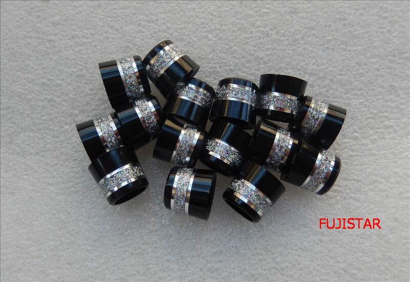 Puntali da GOLF FUJISTAR per ferro spec: interno * superiore * dimensioni esterne 9.3*12*14.0mm colore argento