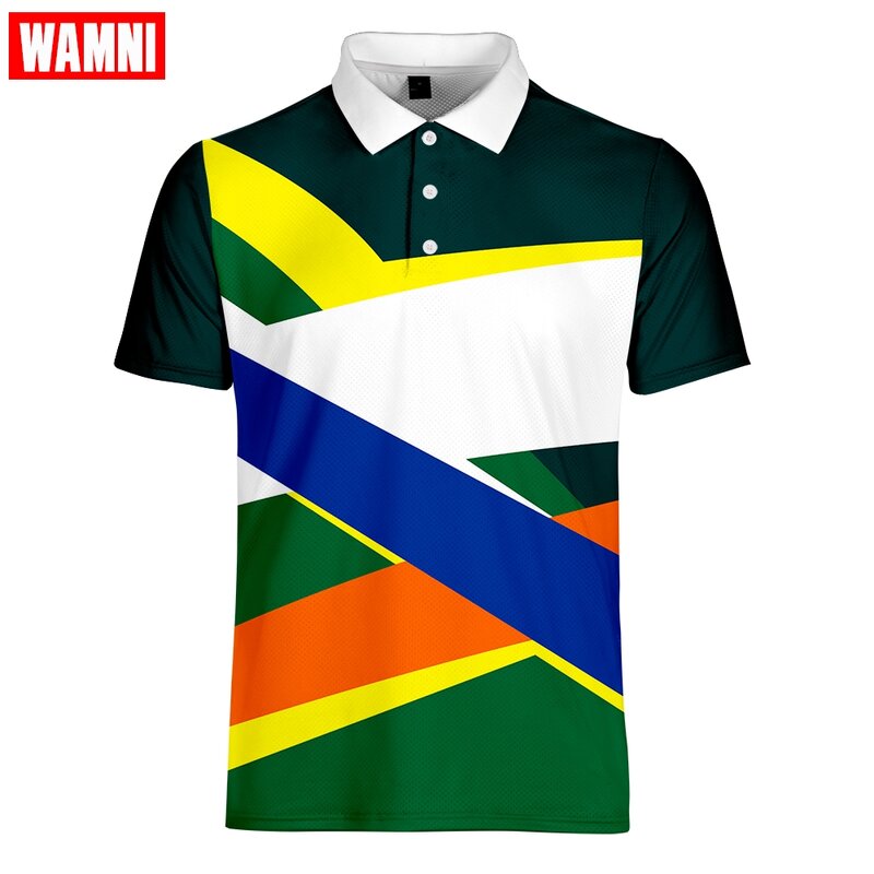WAMNI Fashion Badminton  Shirt Casual Oversize Turn-down Collar Simple Dark Red Short Sleeve Tennis -shirt Sport XXS-6XL