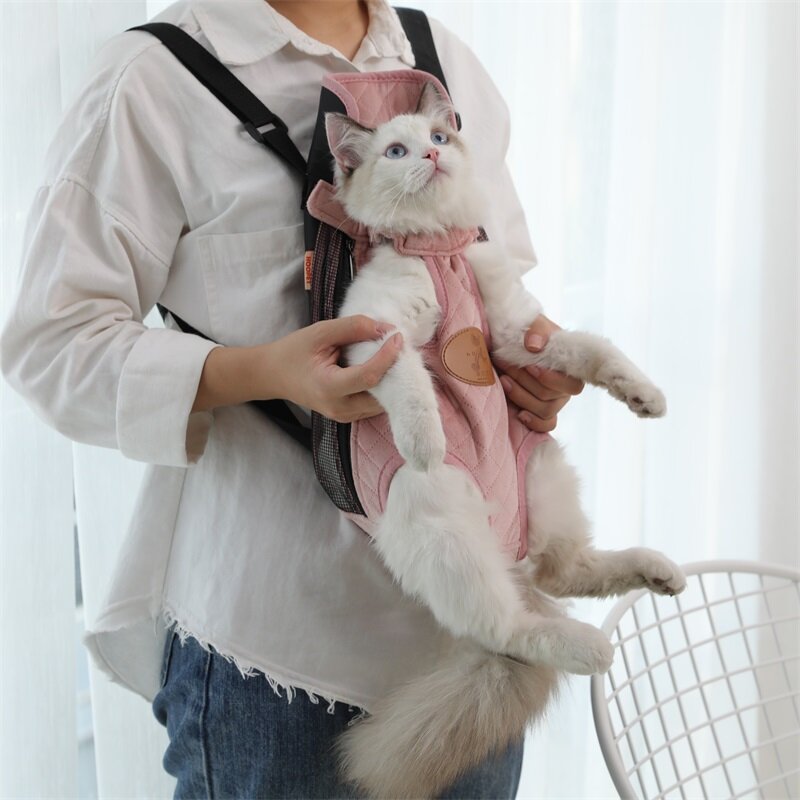 Hoopet-애완동물 고양이 캐리어 패션 여행 가방 개 배낭 통기성 애완 동물 가방 어깨 강아지 캐리어, 반려동물 배낭 개 캐리어