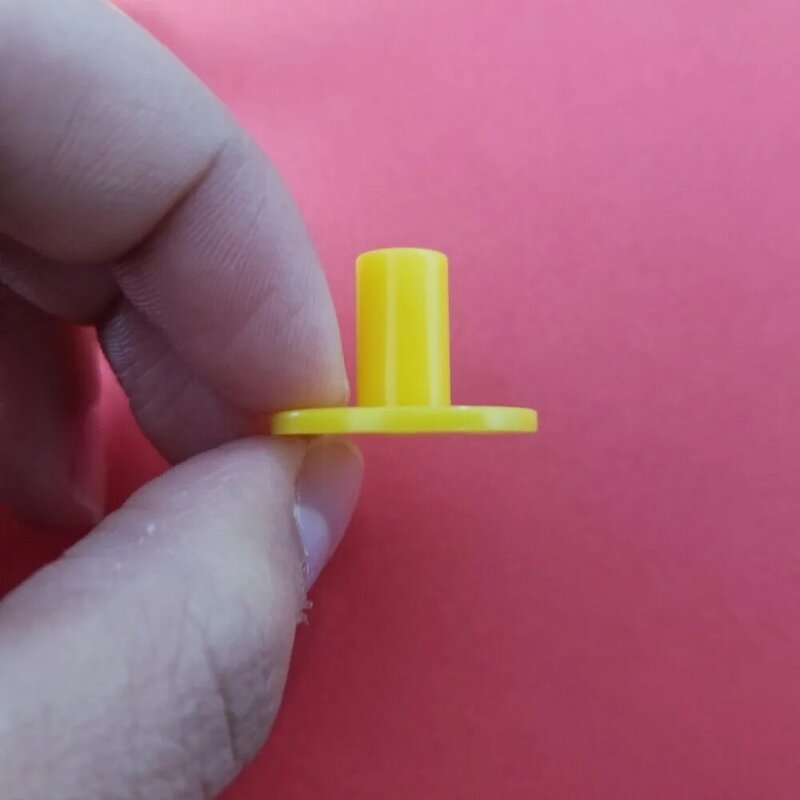 2 Buah/Pak 25Mm Diameter Bulat Plastik Flange Dasar J628Y DIY Mainan Membuat Bagian Drop Pengiriman