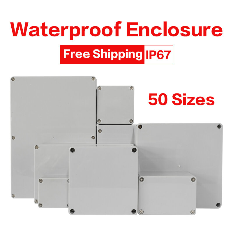 Outdoor Waterproof Case Behuizing Plastic Doos Elektronische Project Case Waterdichte Junction Box Voor Elektronica