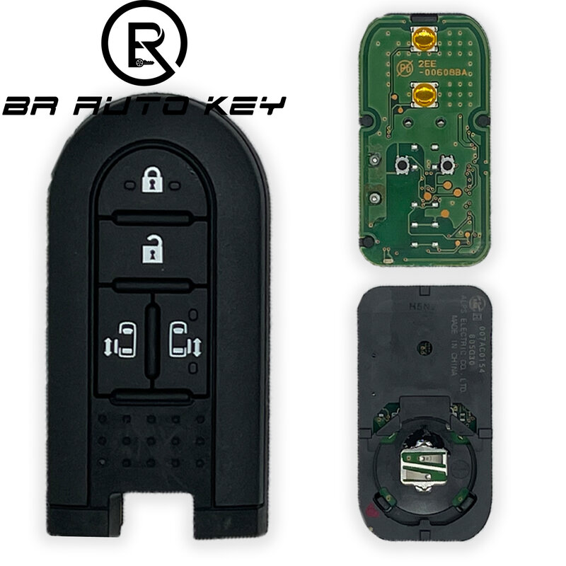 2/3/4Button Oem Smart Remote Proximity Key Fob Voor Toyota Daihatsu Terios LA600S Passo Tanto Custom ruim 315Mhz Fsk HITAG3