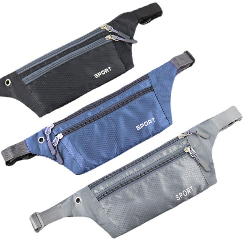 Waist Bag Sports Phone Men's Belt Bag Ultra-Thin Waterproof Mini Fanny Pack New Hot Women Run Light Waist Pouch