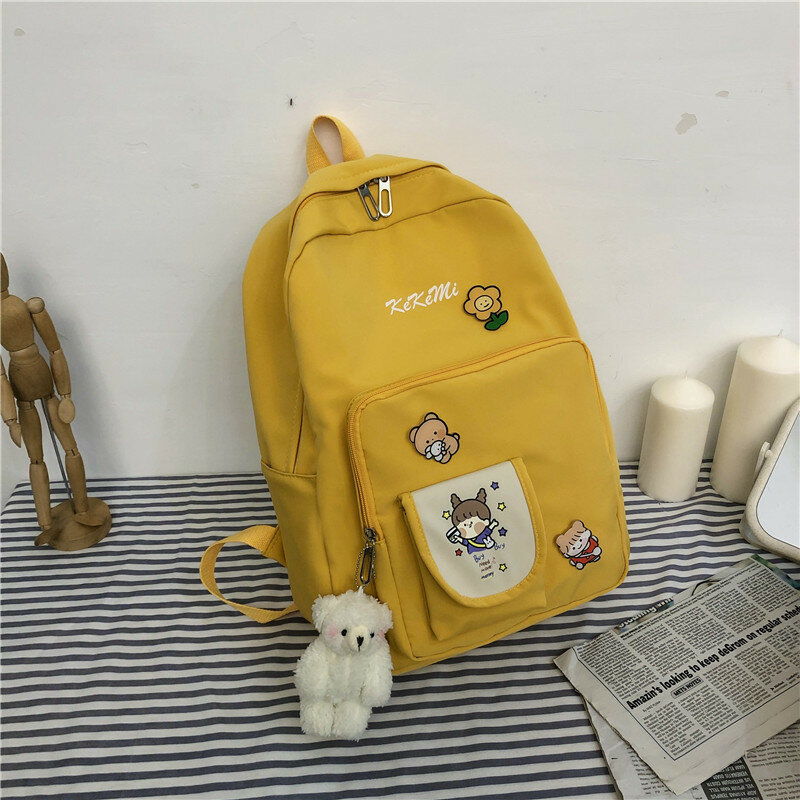 Weysfor Student Mochila School Bag uomo donna zaino da viaggio impermeabile di grande capacità Book Packbags zaino a tracolla