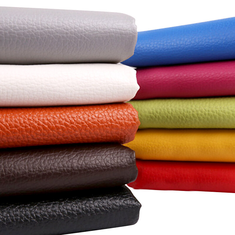 Buulqo-tela de cuero sintético PU para coser, tejido suave de piel sintética, Material para bolsos DIY