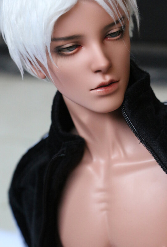 1/3 handsome male hair including teeth (Removable) clear eyes resin High quality
