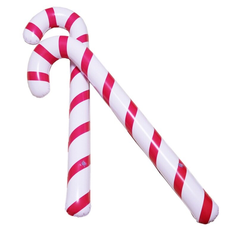 Christmas Inflatable Christmas Canes Lollipop Balloon Home Decoration Merry Xmas Ornaments Outdoor Decors Navidad Gifts 2022