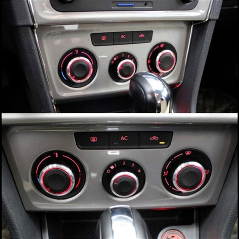 3PCS manopole riscaldatore pulsanti interruttore per VW Jetta MK5 Golf 5 Tiguan Touran Passta B6 Bora nuovo