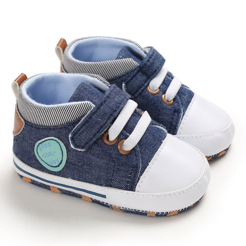 Zapatos para bebés y niñas, Zapatillas para todas las estaciones, zapatos deportivos informales antideslizantes de suela suave para recién nacidos