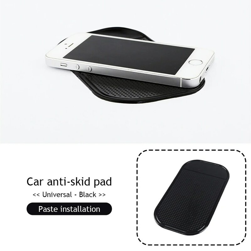 Car Dashboard Sticky Anti-Slip PVC Mat Auto Non-Slip Sticky Gel Pad For Phone Sunglasses key shell Holder Car Styling Interior