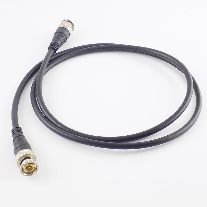 Câble adaptateur BNC mâle à mâle, 0.5M/1M/2M/3M, câble de connexion queue de cochon pour caméra CCTV, accessoires L19