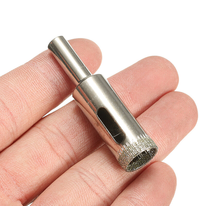 10 Buah/Set 13 Mm 1/2 Inch Diamond Dilapisi Bor Bit Set Ubin Kaca Marmer Keramik Lubang Melihat Pengeboran Bit untuk alat Alat Kerja