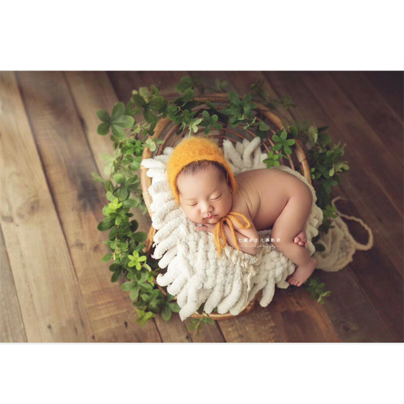Реквизит для фотосъемки новорожденных корзина ручной работы Papasan бамбуковый радар стул кровать для маленьких мальчиков реквизит для фотографий аксессуары для позирования новорожденных