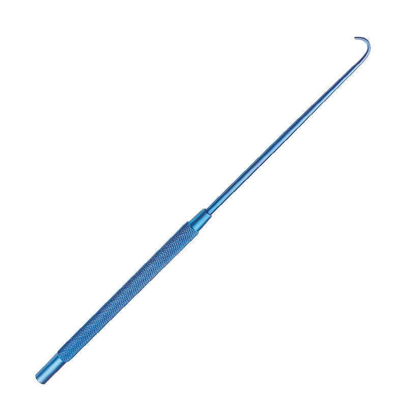 Titanium Alloy Ophthalmic Ophthalmotier Vascular Hook Angle 125 ° Ophthalmic Eye Instrument