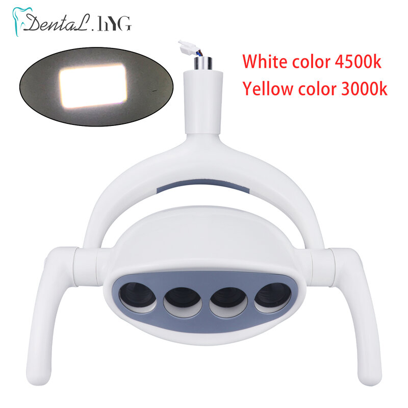 Lámpara de luz LED Dental, lámpara de odontología con Sensor de brillo ajustable para equipo Dental, silla de dentista