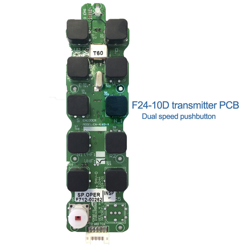 Telecontrollo F24-10S F24-10D industriale trasmettitore del telecomando emettitore circuito bordo PCB o CPU per sostituire riparazione della manutenzione