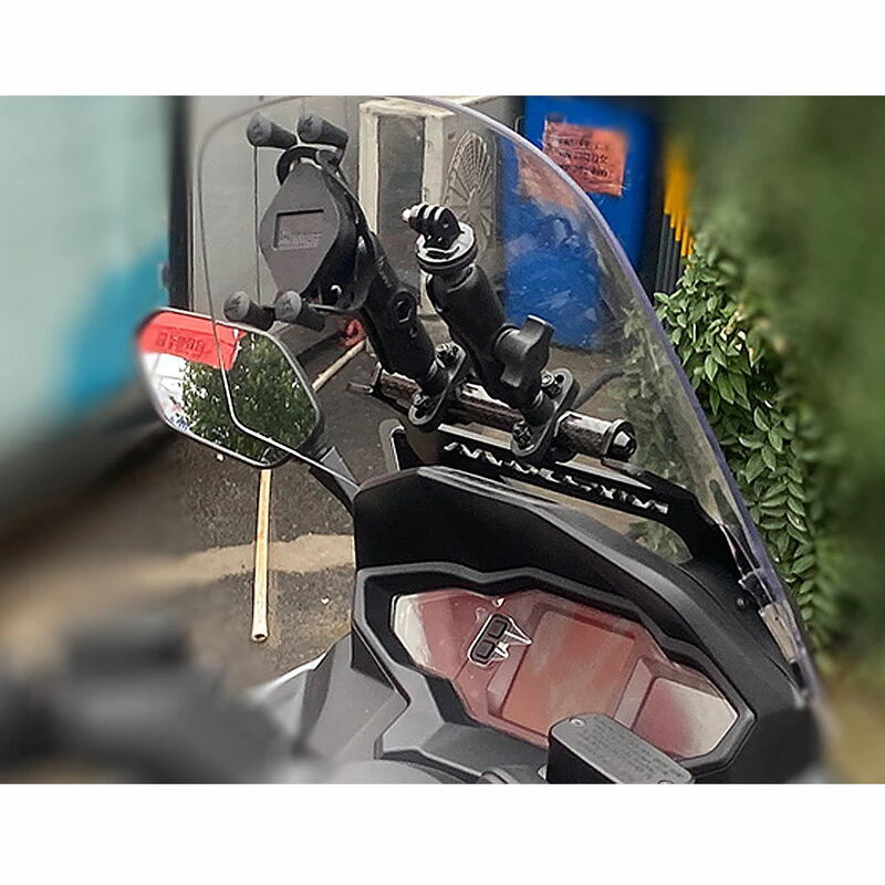 Новый мотоциклетный передний держатель-подставка для телефона SYM MAXSYM TL 500 TL500 2020, держатель для смартфона, телефона, GPS навигатора, пластинчатый кронштейн