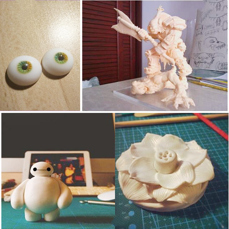 500g Professionelle Weichen Ton Hohe Qualität Ofen backen polymer-ton DIY handgemachte prototyp material skulptur boden Keramik Puppe Ton