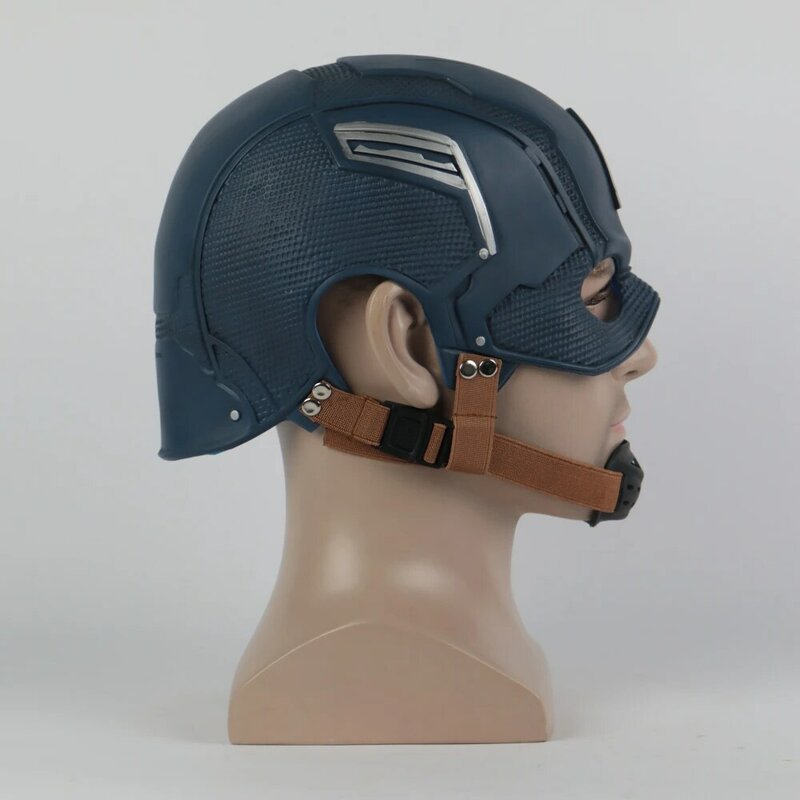 Cosplay capitão máscara américa guerra civil máscara capacete de halloween máscara de látex cosplay traje
