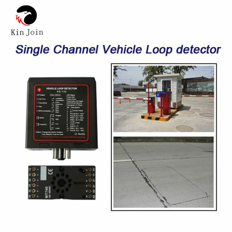 Otomatis Gerbang Pembuka Penghalang Gerbang Lalu Lintas Induktif Ganda/Saluran Tunggal Loop Detektor Kendaraan Kompatibel dengan Northtech