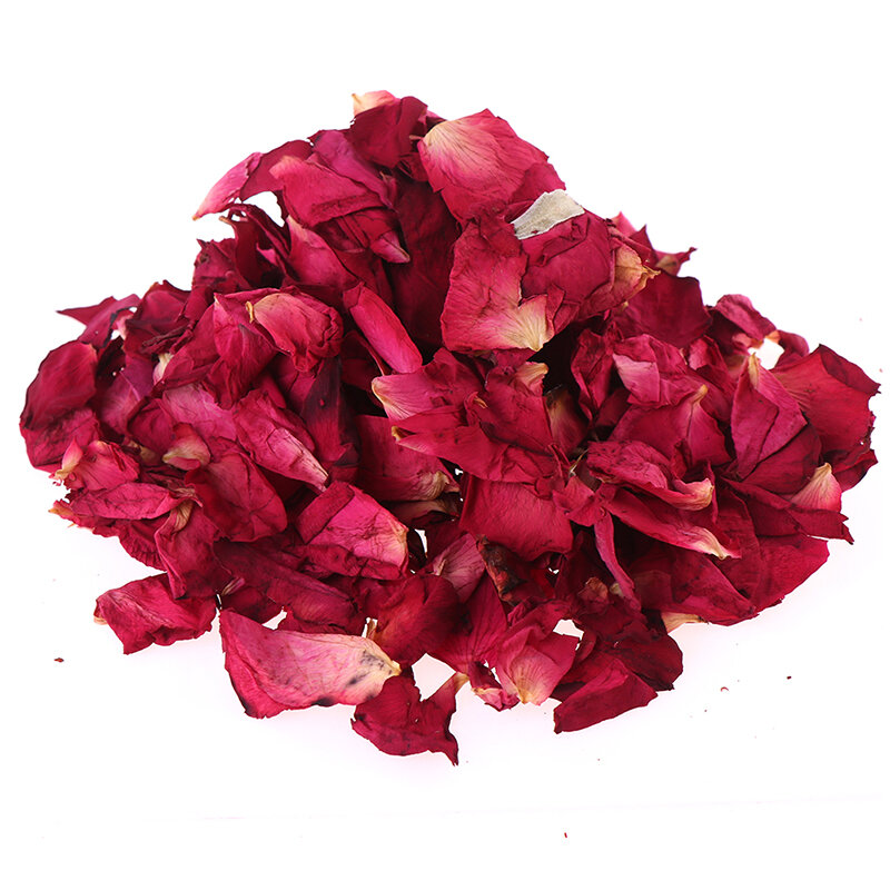 ใหม่โรแมนติก20/50/100G Natural Dried Rose กลีบ Bath แห้งดอกไม้ Petal Spa Whitening Shower น้ำมันหอมระเหยชุดว่ายน้ำ Supply