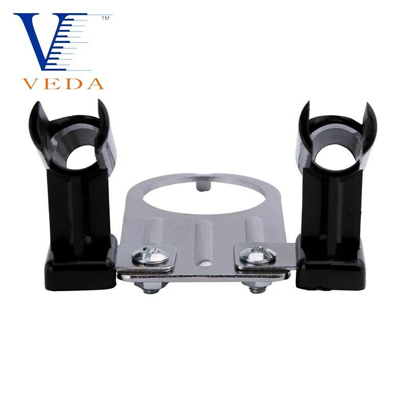 VEDA Airbrush Holder For 2 Airbrush Air Spray Pen Clamp-on Stand Compressor Modeling Tool Hobby Finishing Tools Accessories