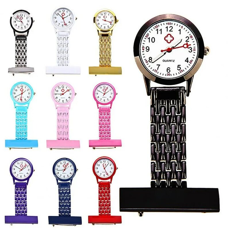2021 милые Мультяшные простые трендовые часы носимые стиль Броши металлические карманные часы Медсестры для подарка женщине мужчине