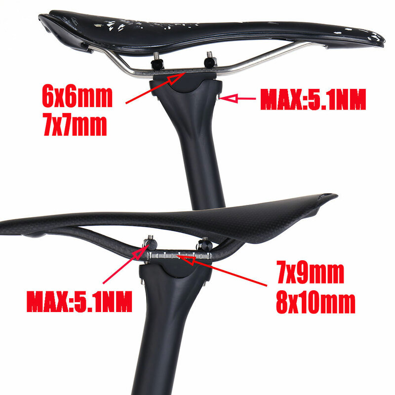 ELITA ONE-tija de sillín para bicicleta de montaña y carretera, Base de fibra de carbono, 27,2/30,9/31,6mm, UD, mate