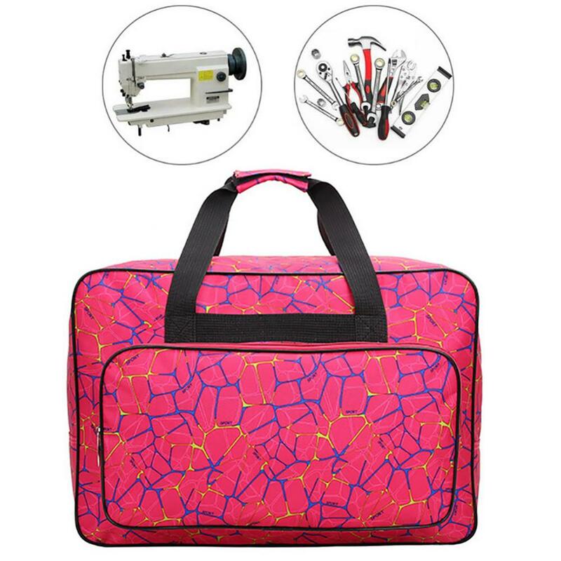 Portable Large Capacity Sewing Machine Tote Pouch Sports Fitness Storage Bag