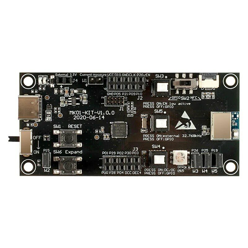 NRF52832 Bluetooth 4.2 Module Ota Channel Upgrade Arm Core Low Power BLE5.0 Draadloze Rf Bluetooth Module