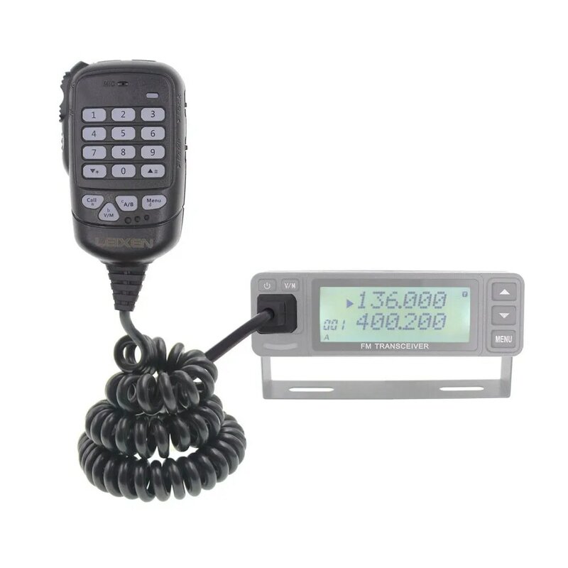 Asli Leixen Mikrofon Seapker Berkualitas Tinggi MIC Speaker Mikrofon PTT Kompatibel dengan VV-898S VV-998S VV-808 Walkie Talkie