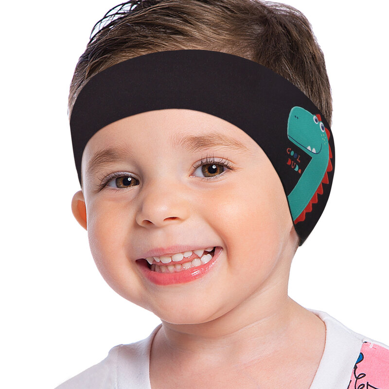 調節可能な子供用水泳用ヘッドバンド,防水,耳の保護,調整可能