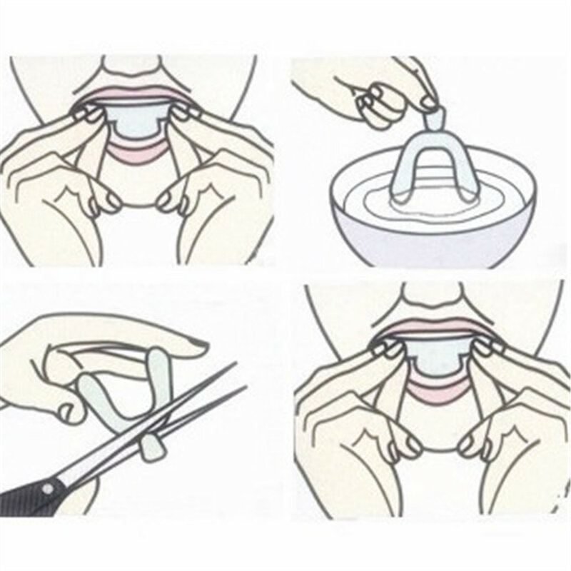 Apparecchi ortodontici dentali piastra per denti vassoi per la bocca protezione termo Gum Shield termoformatura paradenti apparecchio per bretelle