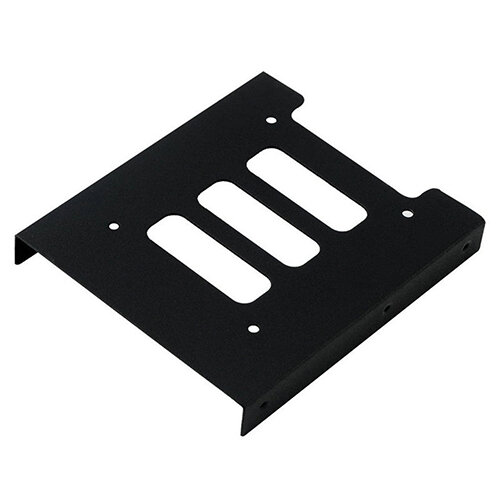 2.5 Cm untuk 3.5 Cm SSD HDD Hard Drive Tray Pemasangan Braket Kit Adaptor untuk PC SSD Kandang Dukungan
