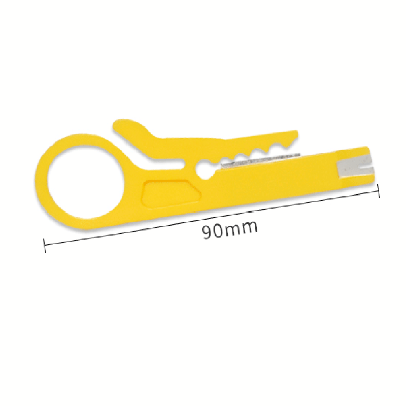 Wire Tracker Stripping Cutter Crimping Tool Cable Stripper Knife Crimper Plier Mini Portable Decrustation Electrical Straight