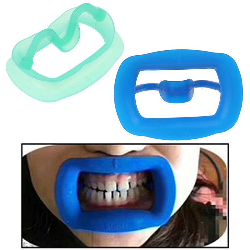 Silicone macio Retrator Dental, Intraoral Lip e Bochecha Expandir, Boca Abridor, Novo