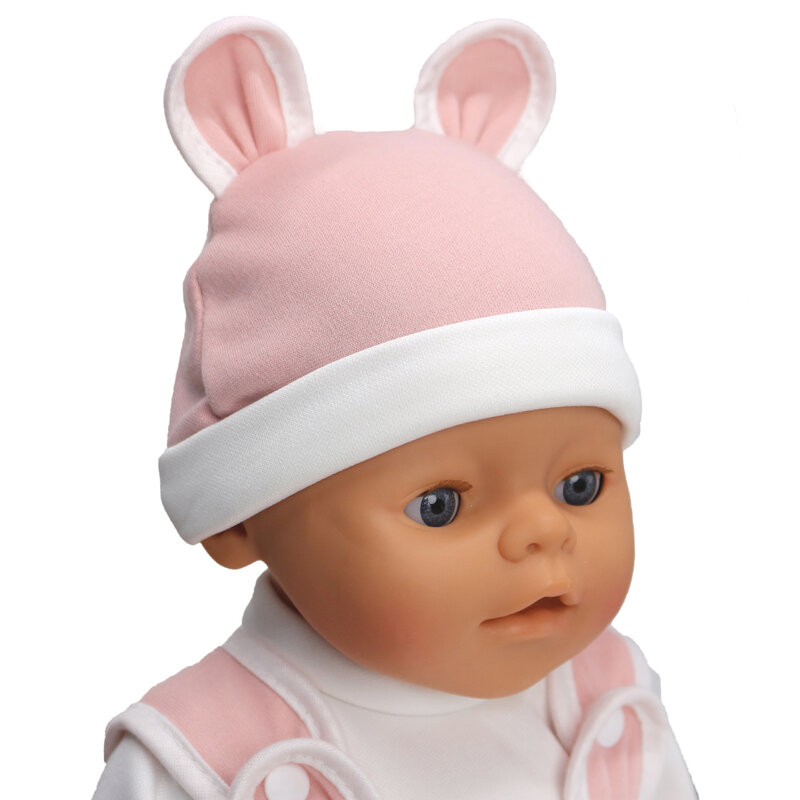Różowy kombinezon + czapka ubranka dla lalki pasuje różowy kombinezon + czapka ubranka dla lalki pasuje 17 cali dla 43cm dziecko noworodki ubranka dla lalki