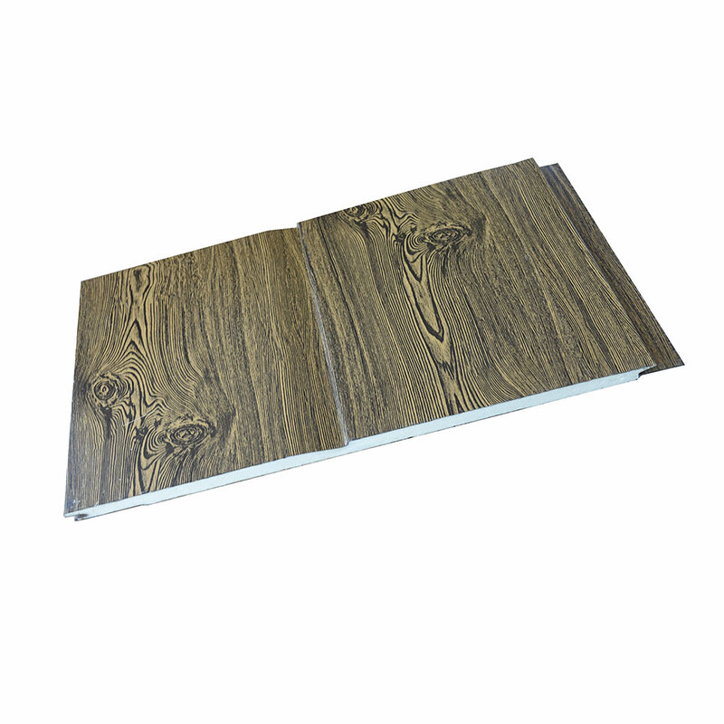 50 metros cuadrados 16mm * 380mm * 3800mm Panel de revestimiento de Metal vena de madera decorativa Exterior Interior tablero de techo uso doméstico